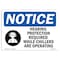 Signmission OSHA, Hearing Protection Required With Symbol, 14in X 10in Rigid Plastic, OS-NS-P-1014-L-13398 OS-NS-P-1014-L-13398 - alternate 1